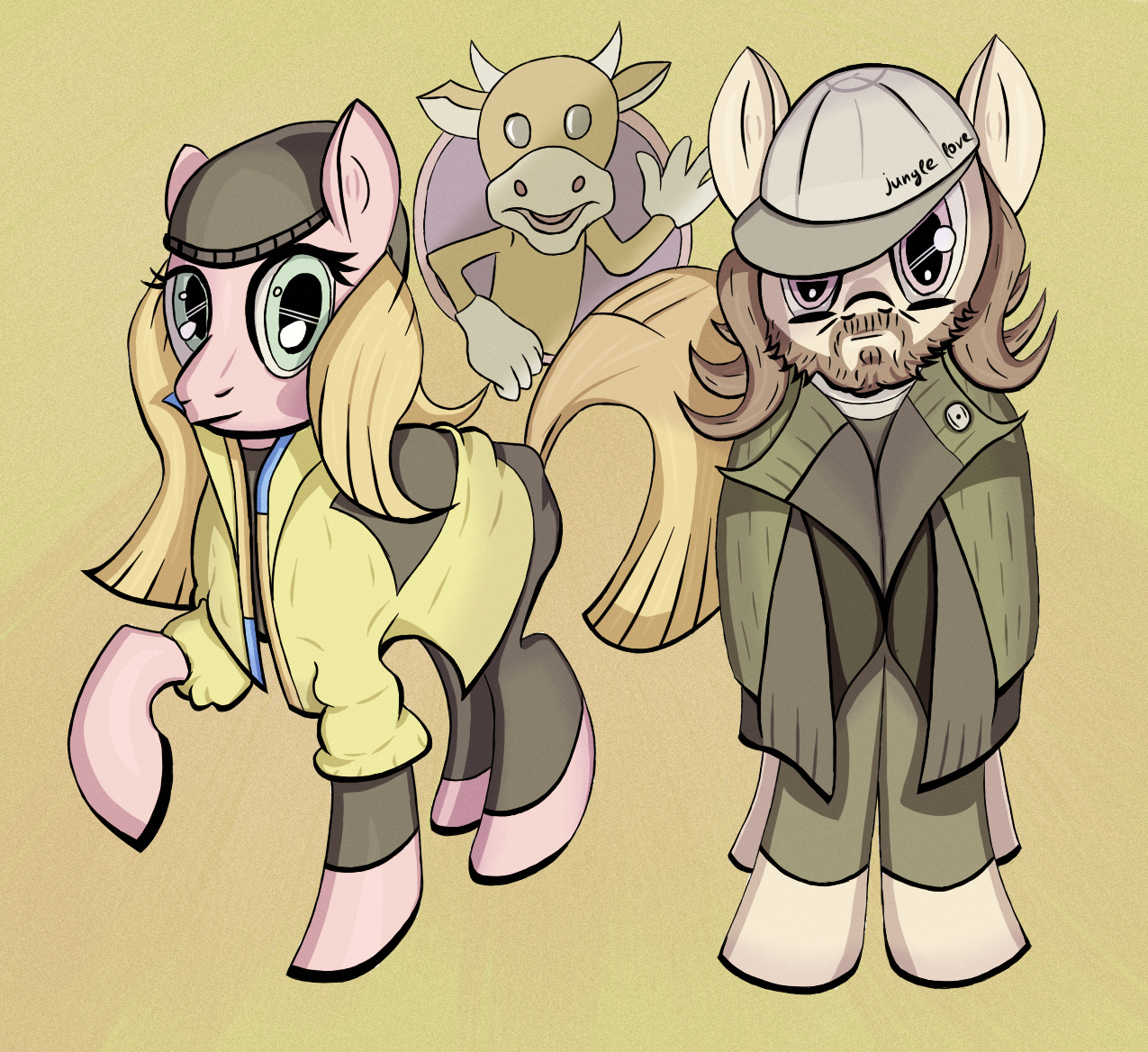 Jay and Silent Bob ponies